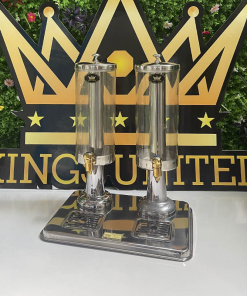 Bình chân Inox 3L Mẫu 1 (Bình đôi 3Lx2)