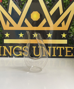 Bình Decanter thiên nga đựng rượu thủy tinh trắng