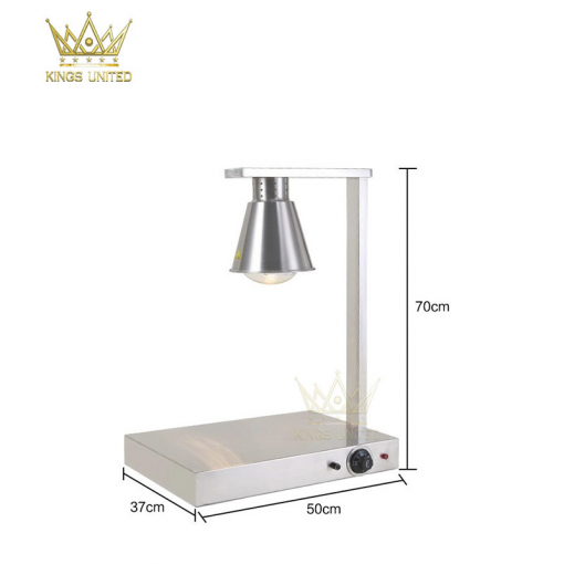 Đèn hâm đơn mặt Inox