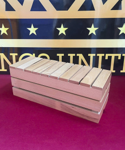 Kệ gỗ vàng chữ nhật mặt gỗ (40x15x15, 40x15x20cm)
