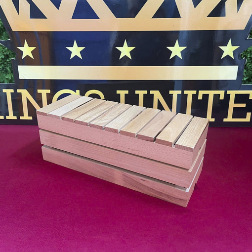 Kệ gỗ vàng chữ nhật mặt gỗ (40x15x15, 40x15x20cm)