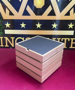 Kệ gỗ vàng vuông mặt đá (25x25x15, 25x25x20, 25x25x25cm)