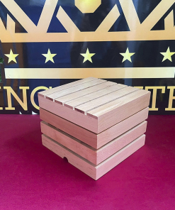 Kệ gỗ vàng vuông mặt gỗ (25x25x20, 25x25x25cm)