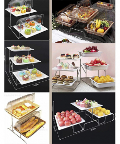 Kệ Inox mặt Melamin