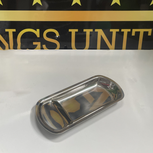 Khay Inox đựng kẹp gắp thức ăn Mẫu 2