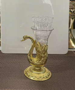 Ống thiên nga đựng xiên hoa quả