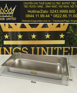 Khay ăn chữ nhật size nhỡ