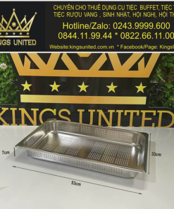 Khay hấp chữ nhật