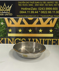 Khay ăn tròn đơn size nhỡ
