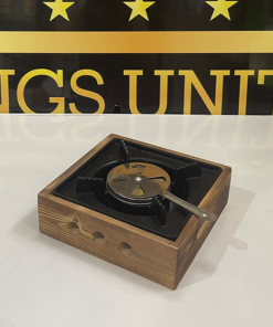 Bếp cồn khung gỗ