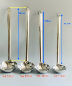 Alternative view of Vá múc canh Inox Mẫu 1